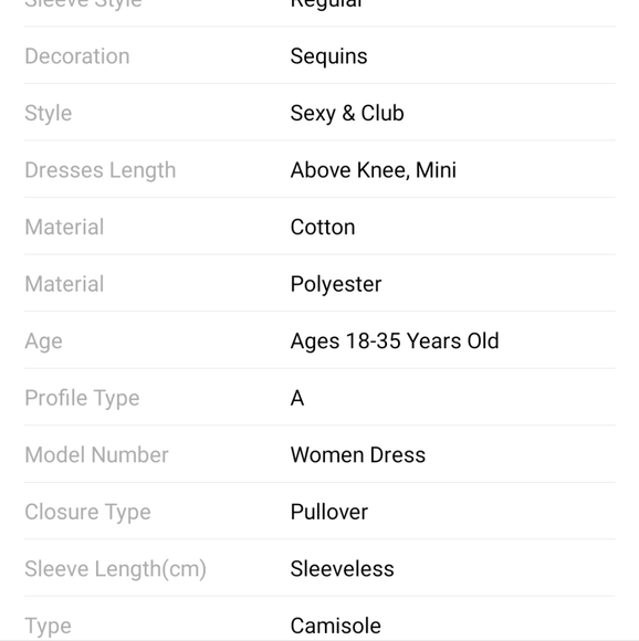 NWT Sexy Sequin Glitter Party Mini Dress S: Small & Medium - Picture 15 of 16